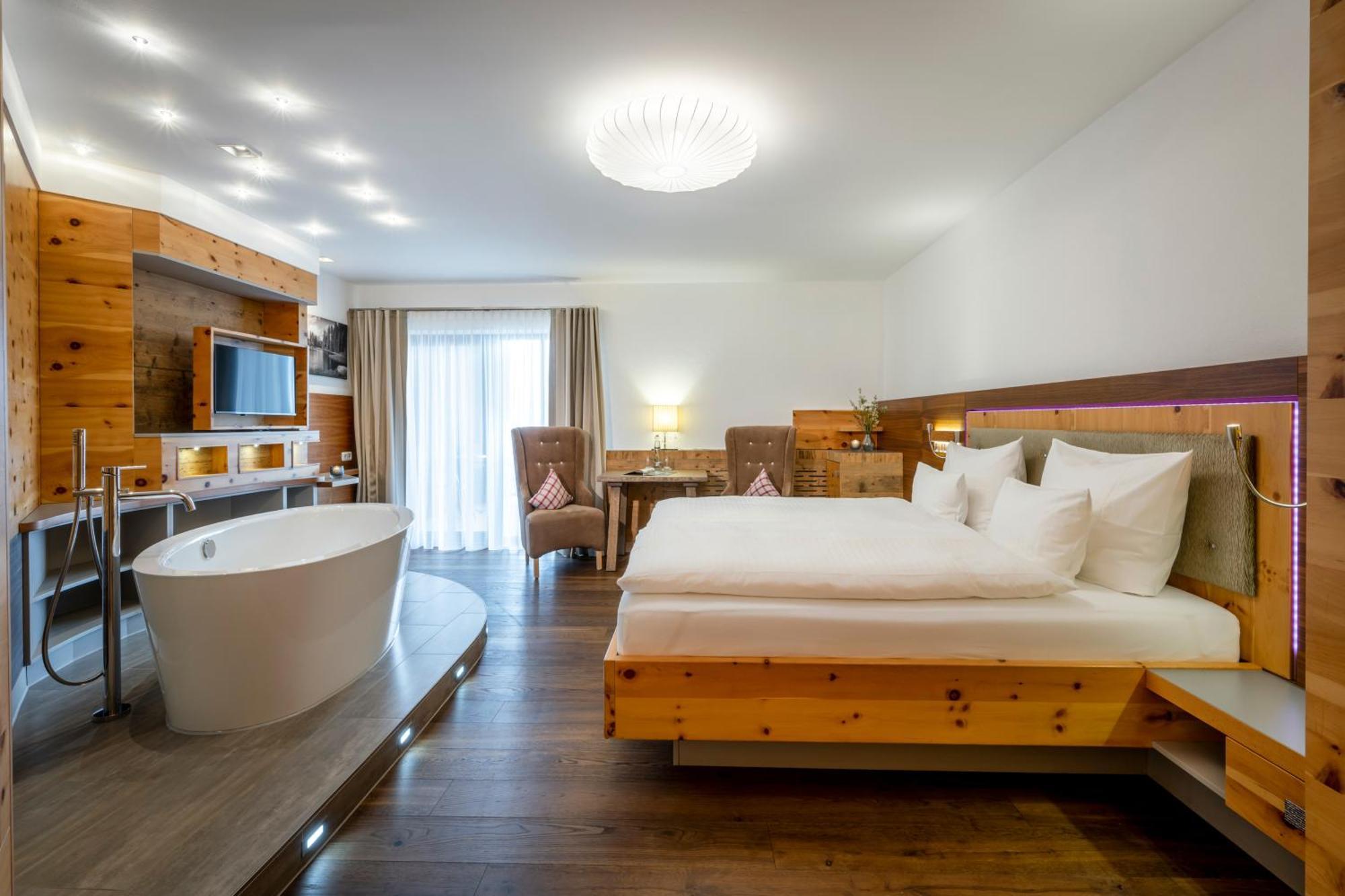 Huettenhof - Wellnesshotel & Luxus-Bergchalets - Adults Only Grainet Kamer foto